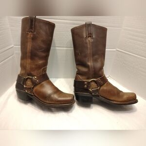 Frye Harness Motorcycle Women Boots # 6.5 US
